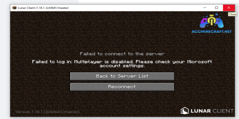 Hướng dẫn fix lỗi không chơi được Minecraft. Không chơi được mạng Minecraft cùng bạn bè. Lỗi Multiplayer disabled.
