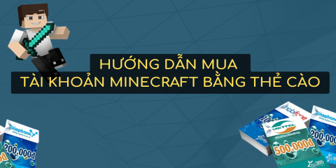 Hướng dẫn cách mua Minecraft bằng thẻ cào điện thoại. Mua tự động giao hàng ngay lập tức.